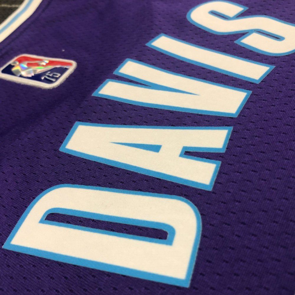 Men's LosAngeles Lakers Anthony Davis #3 Purple 2021/22 Swingman NBA Jersey - City Edition-Pro Kit Vault | Brand New 26/27 Sports Jerseys